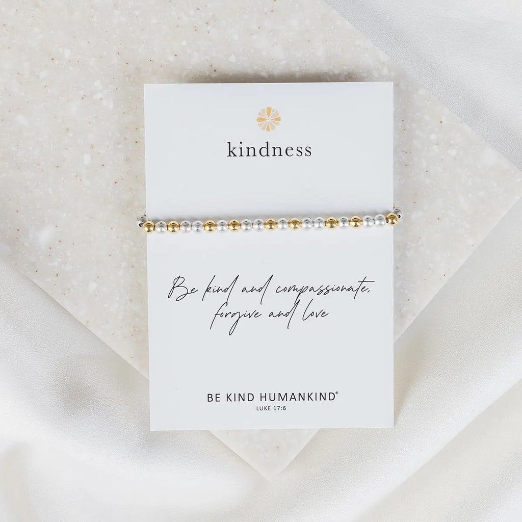 Kindness Standard Gold / Silver Beads Bracelet