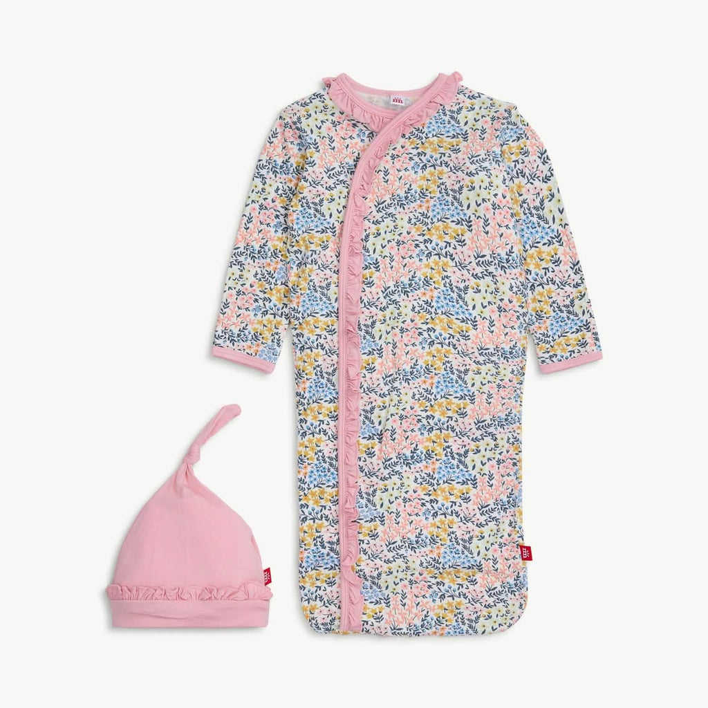 Magnetic Gown & Hat Set w/ Ruffle