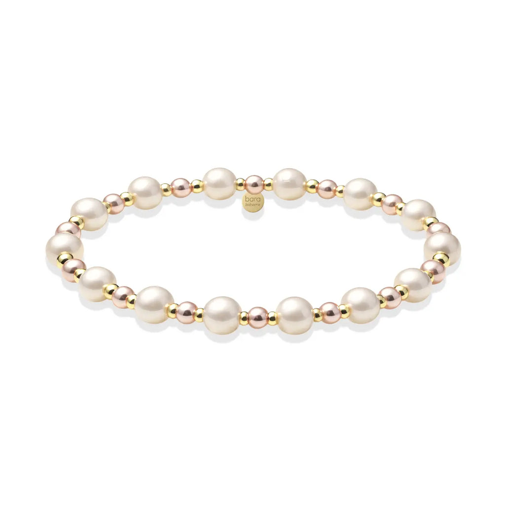 Phoebe Pearl Beaded Bracelet-6.5"