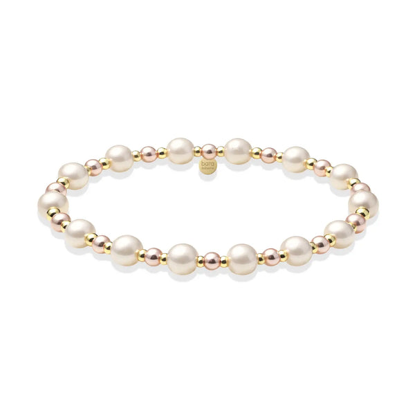 Phoebe Pearl Beaded Bracelet-6.5"