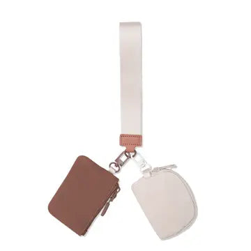 Double Pouch Wristlet