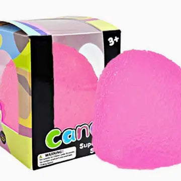 Candy Malt Sugar Squishy Fidget Toy - Pink