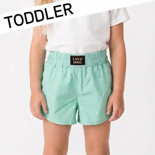 Lulu Mac Toddler Solid Short