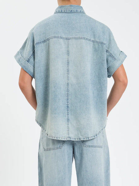 Daze Denim Button Down Shore Top