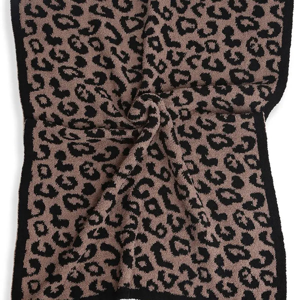 Kids Leopard Luxury Throw Blanket