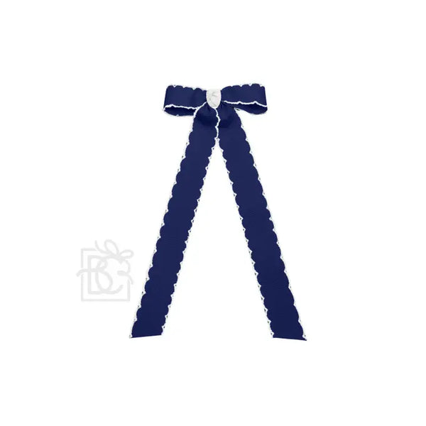 Moonstitch Two Tone Flat Bow Streamer