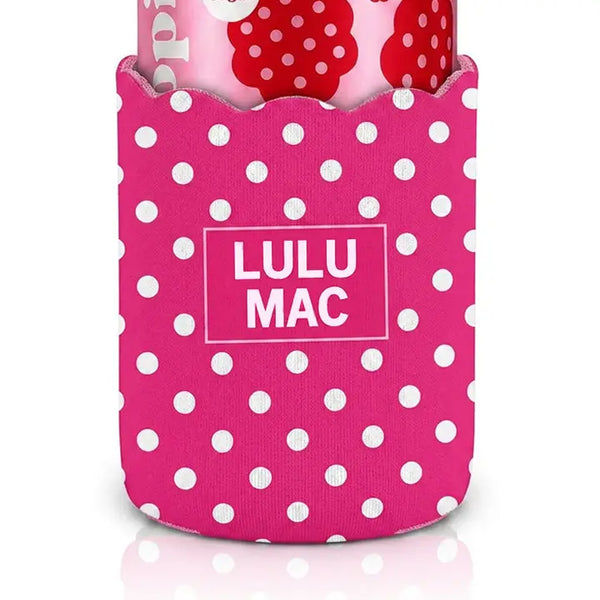 LuluMac Polka Dot Koozie