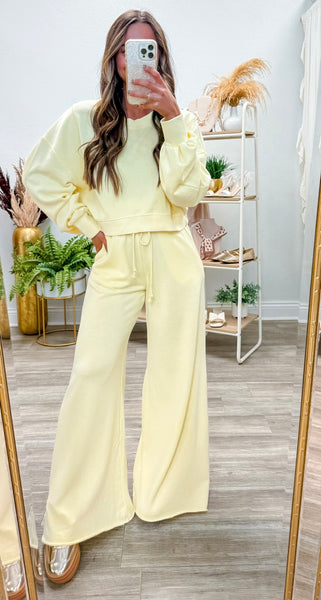 Wide Leg Oversized Sweatpants