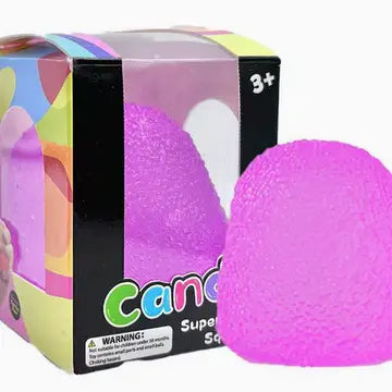 Candy Malt Sugar Squishy Fidget Toy - Purple