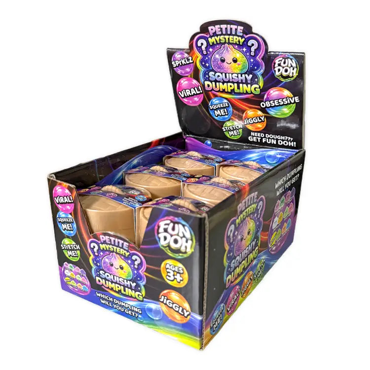 Fun Doh Squishy Mystery Mini Petite 2.5" Dumpling Toy