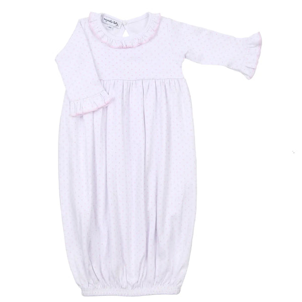 Mini Dots Ruffle Gown