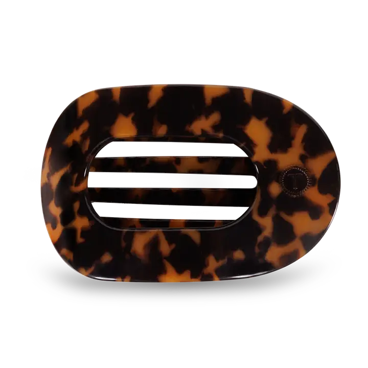 Teleties Large Flat Round Hair Clip
