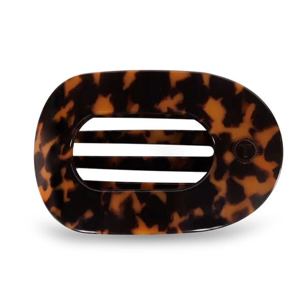 Teleties Large Flat Round Hair Clip