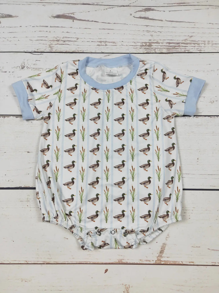Baby Kids Duck Print Bubble