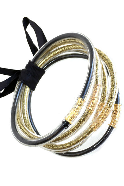 Jelly Tube Glitter Bracelet Set (5)