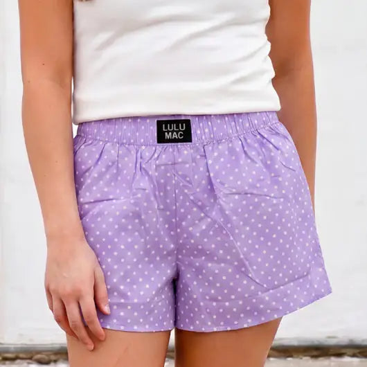 LuluMac Mini Polka Dot Boxer Short