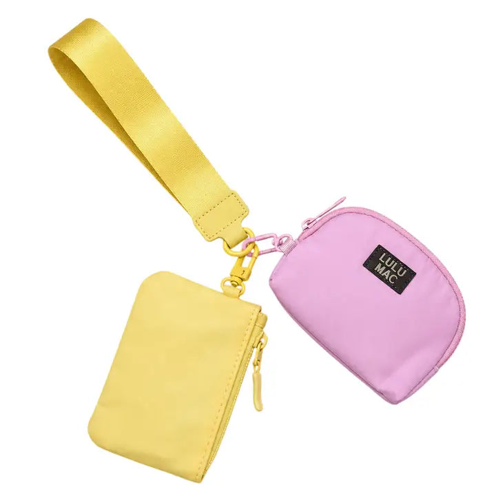 Lulu Mac Double Pouch Wristlet