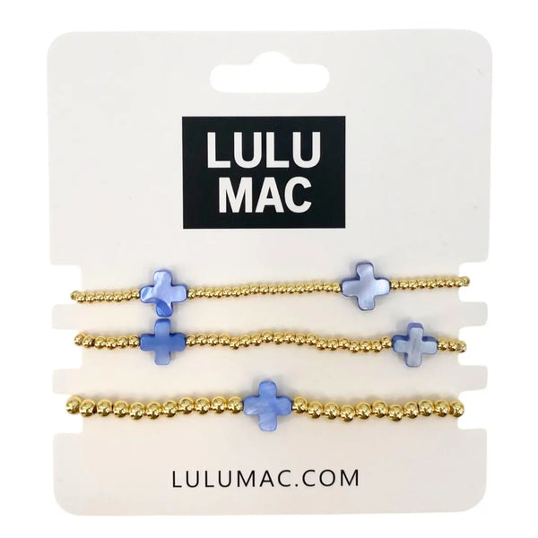 Lulu Mac Cross Bracelet Set