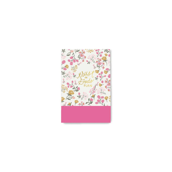 Mary Square Trust in God's Plan Flip Notepad