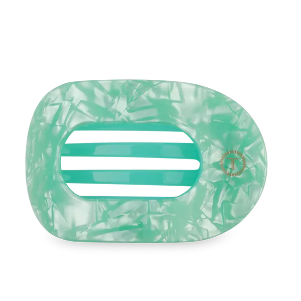 Teleties Large Flat Round Hair Clip