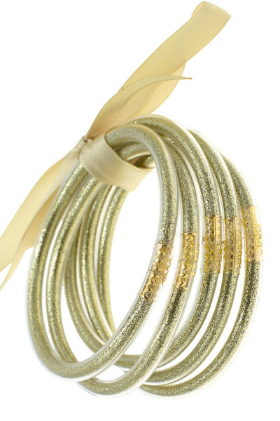 Jelly Tube Glitter Bracelet Set (5)