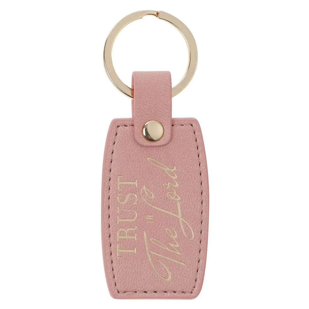 Keychain Trust Floral in the Lord Prov. 3:5