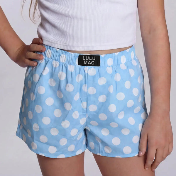 LuluMac Youth Polka Dot Boxer Shorts