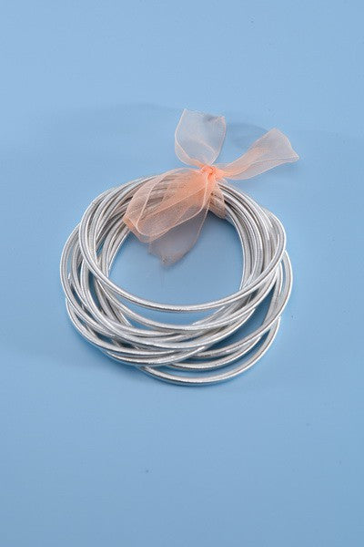 Thick Guitar String Bracelets - 10pcs Set