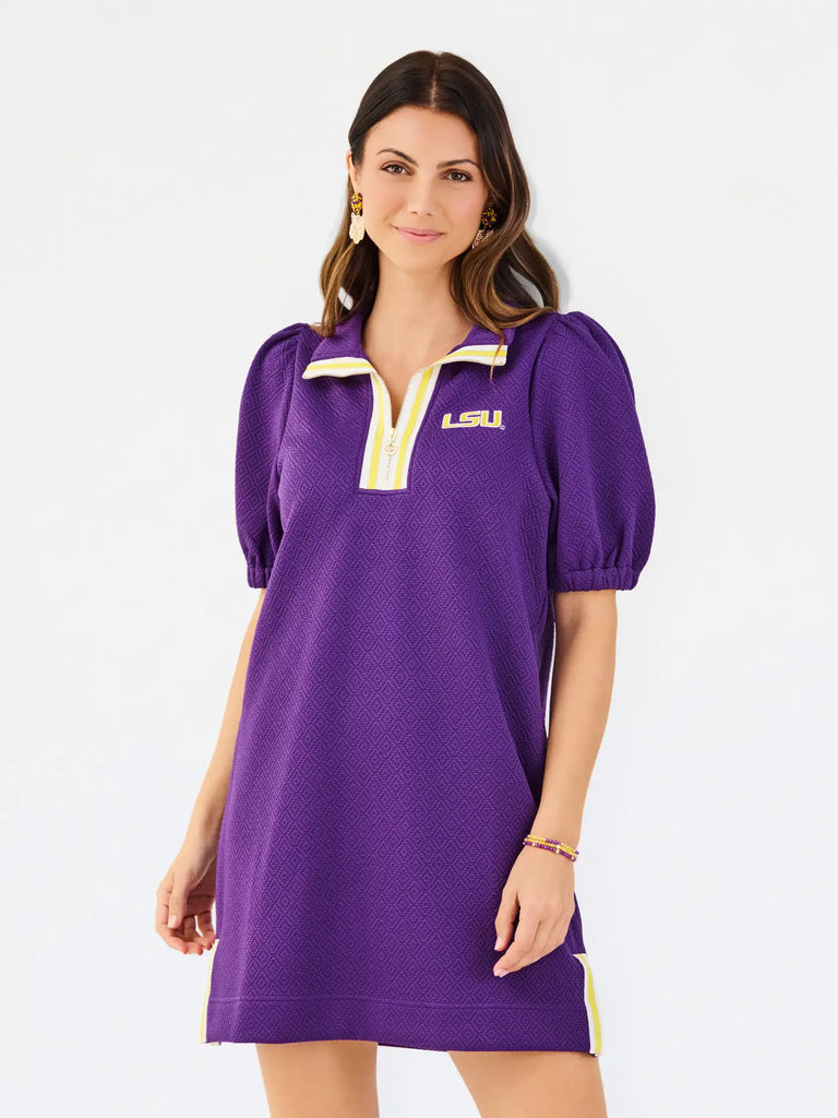 Mary Square Andie LSU Dress
