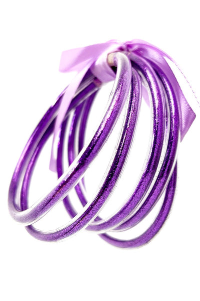 Jelly Tube Glitter Bracelet Set (5)