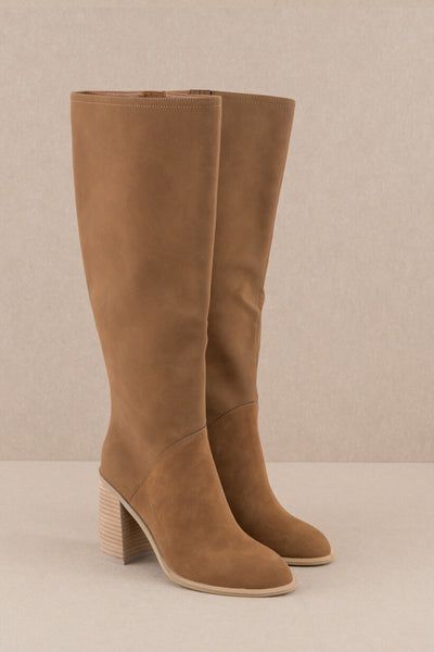 Shiloh Knee High Block Heel Boots