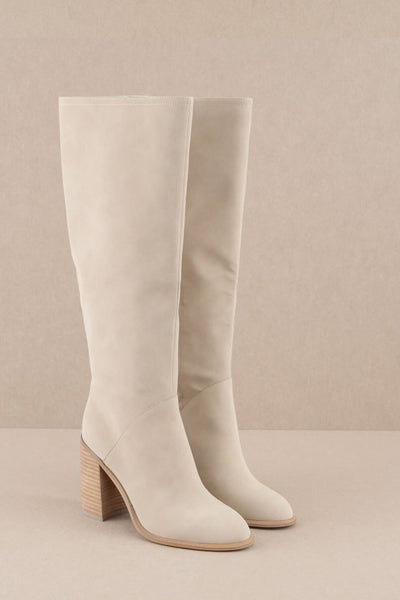 Shiloh Knee High Block Heel Boots