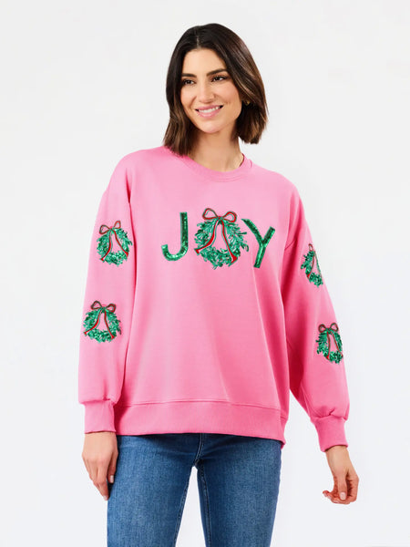 Sarah Joy Wreath Sweatshirt
