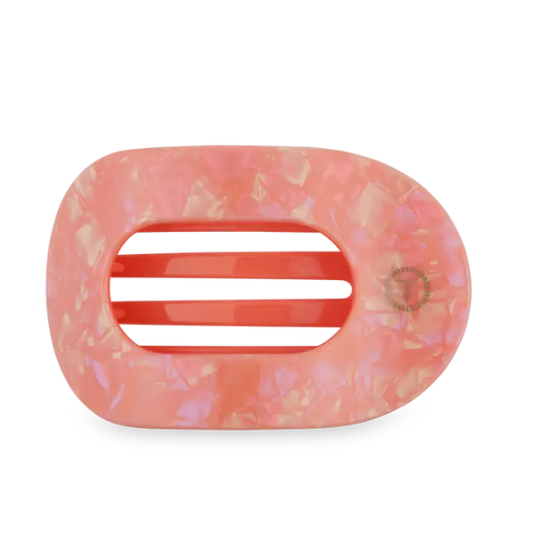 Teleties Large Flat Round Hair Clip