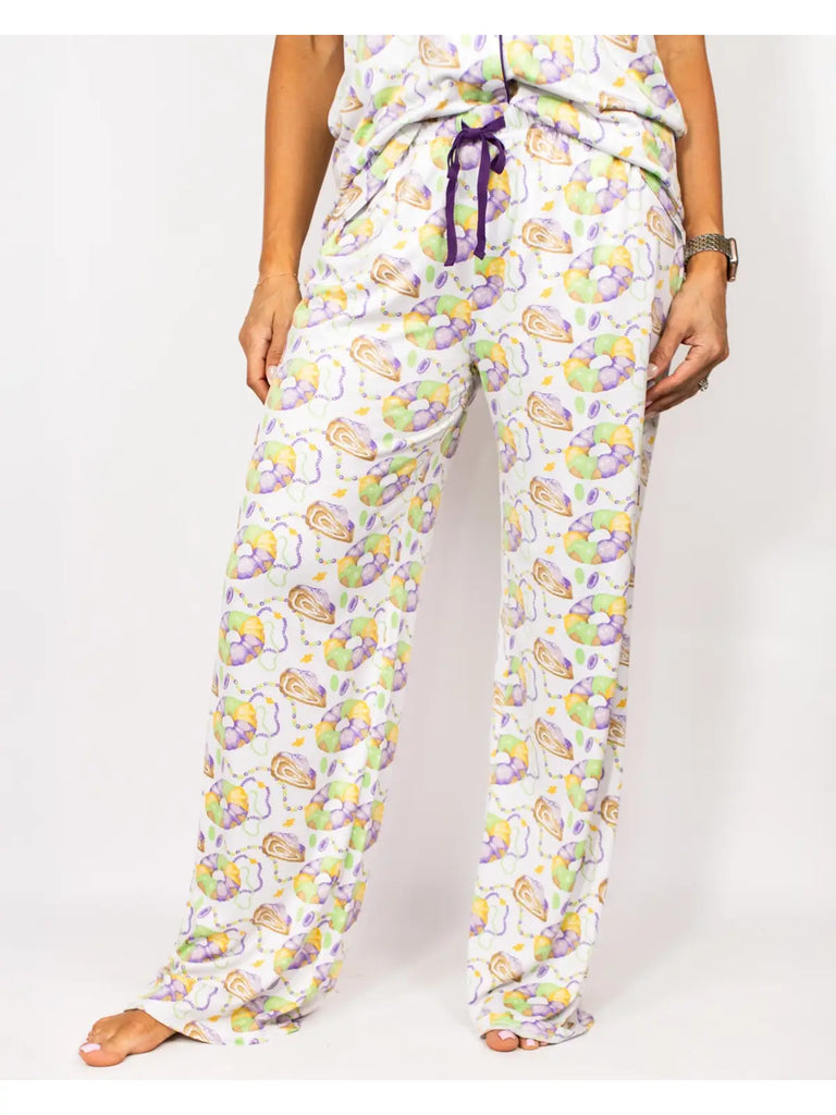 King Cake Love Sleep Pants