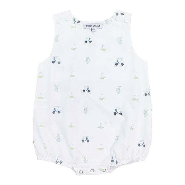 Golf Printed Boy Bubble