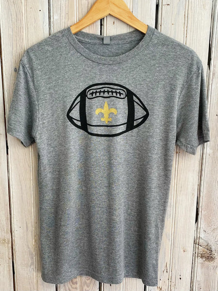 Fleur de Lis Football Tee