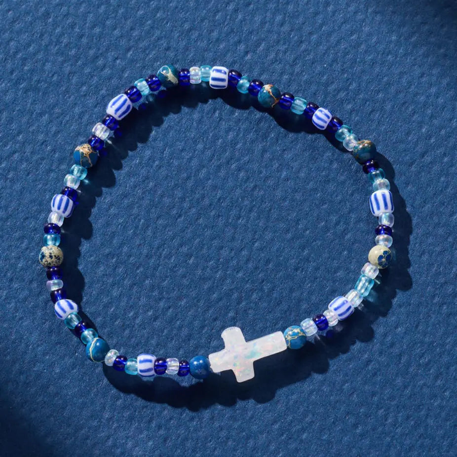 Holy Water Blue Halo Bracelet