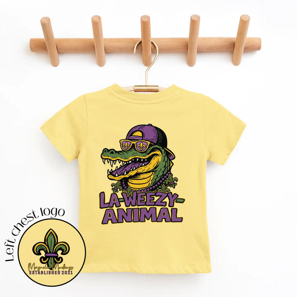 La-Weezy-Animal Kid's T-Shirt