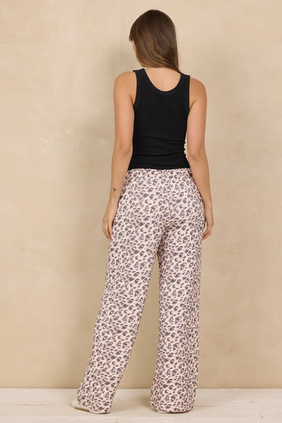 Printed Cloud Wide Leg Pant