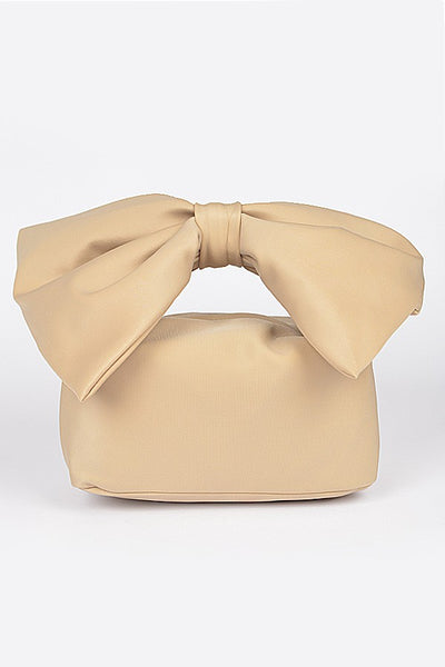 Nylon Bow Handle Clutch