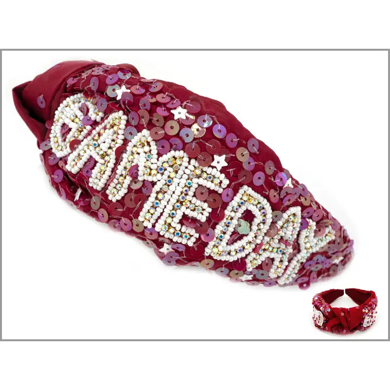 Beaded Gameday Headband