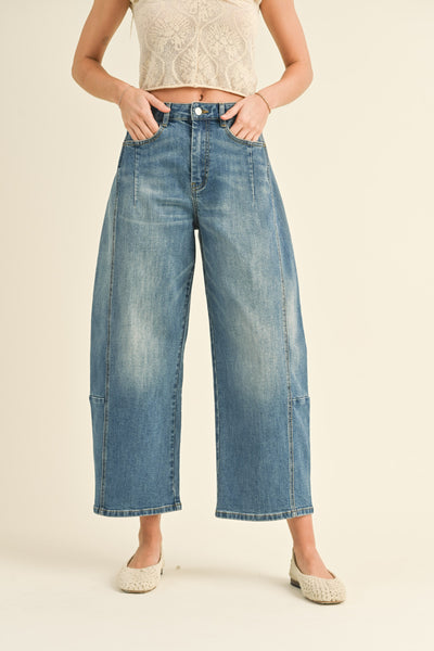 Loose Fit Denim Jean Pants