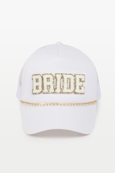 Bride Chenille Patch Trucker Hat