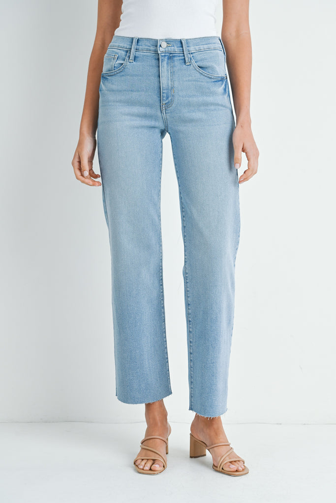 JBD Slim Palazzo W/ Scissor Cut Jean