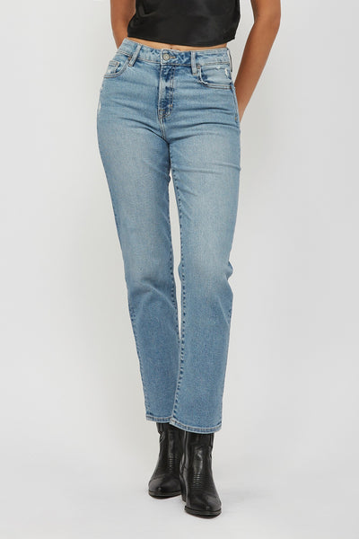 Hidden High Rise Stretch Straight Jean