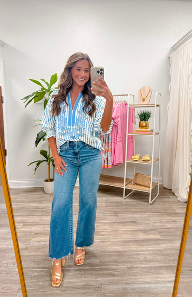 Seaside Embroidered Tunic