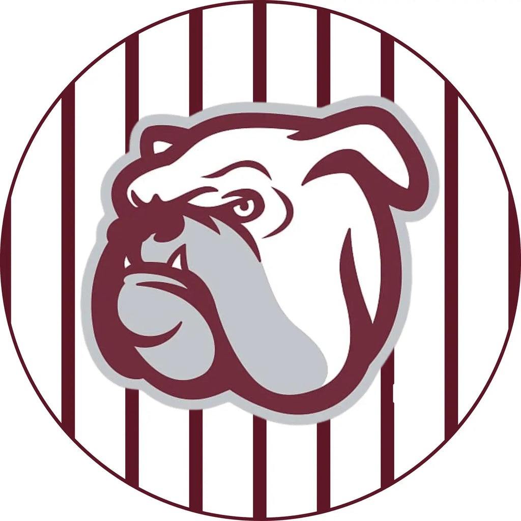 Bulldog Game Day Button