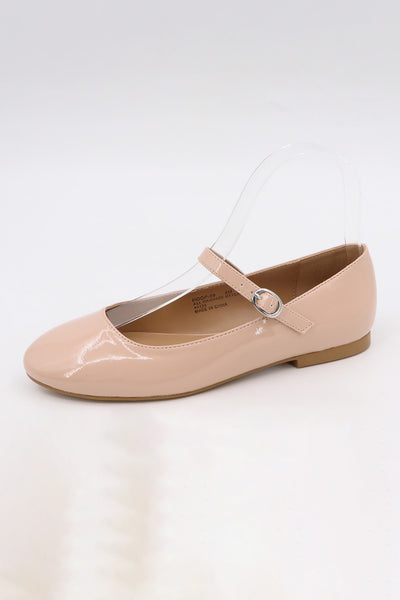 Bamboo Hoop Ankle Strap Flat