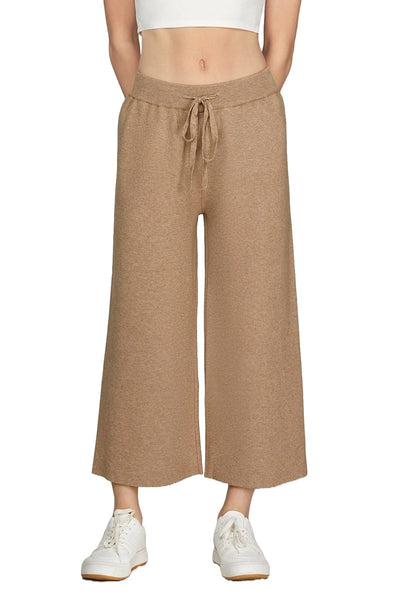 Capri Pants W/ Elastic Waist Tie